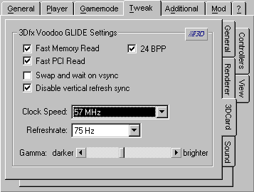 3Dfx tweaks